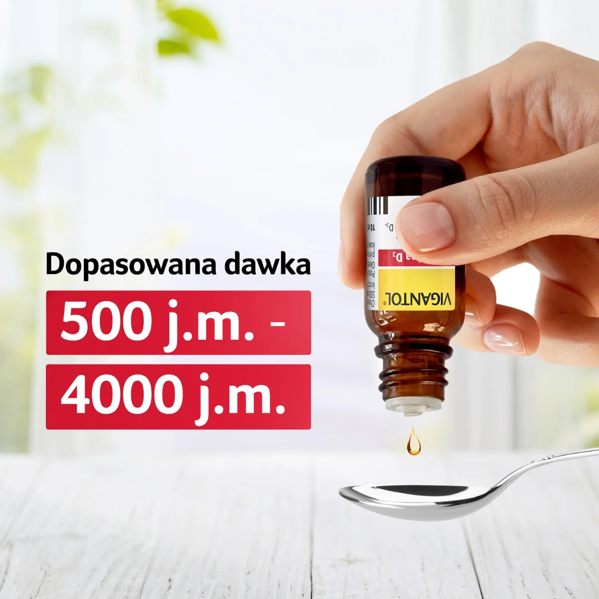 Vigantol 500 µg/ml, krople doustne, 10 ml