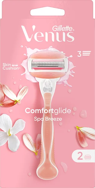 Gillette Venus Comfortglide Spa Breeze maszynka + 2 ostrza