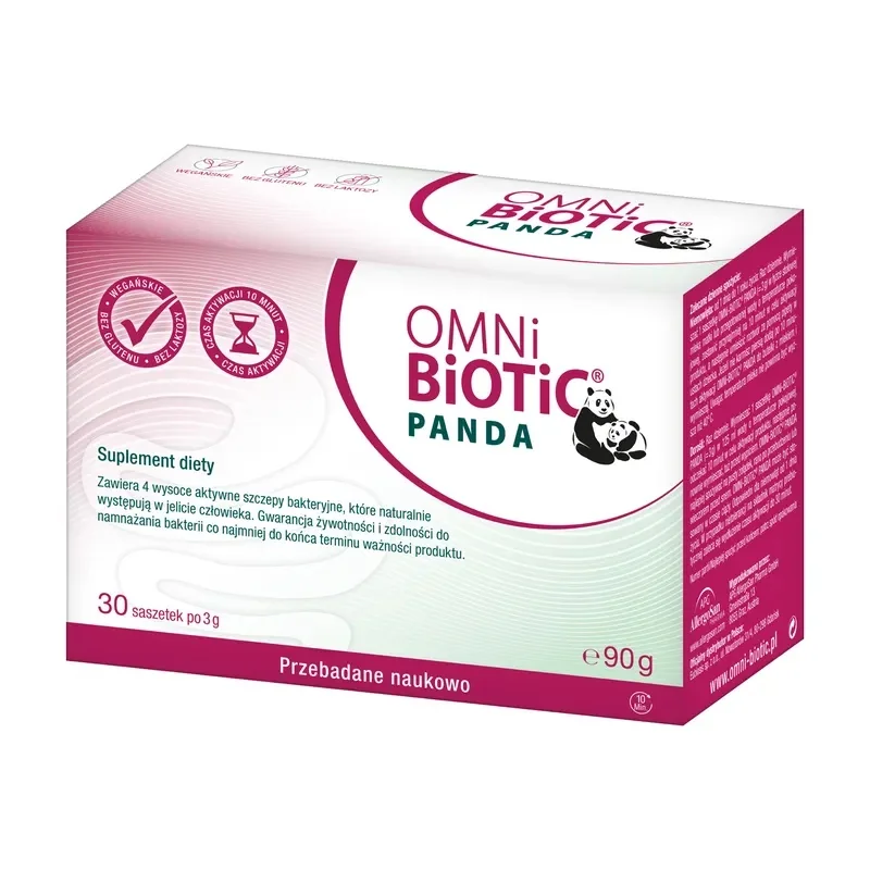 OMNi-BiOTiC® PANDA suplement diety, proszek w saszetkach, 30 szt. x 3 g