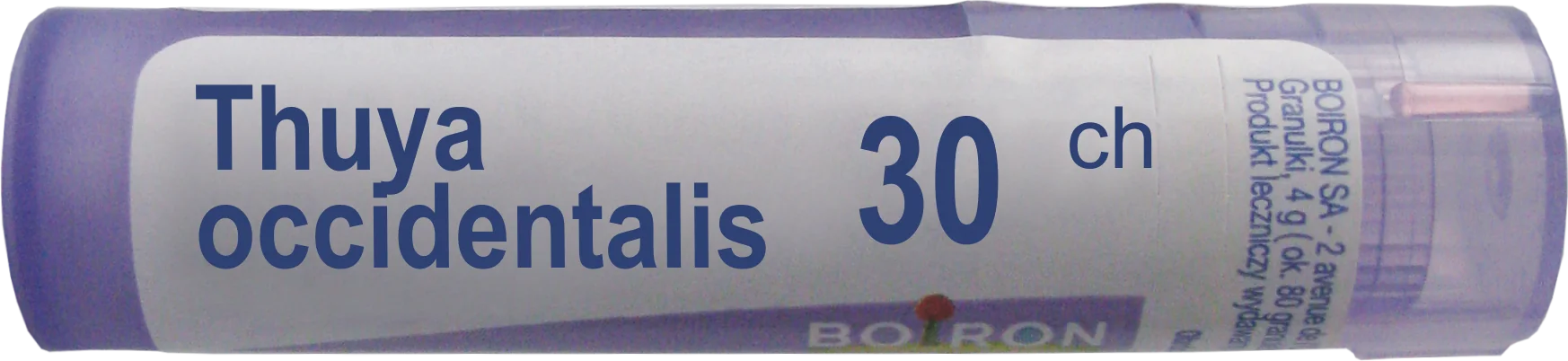 Boiron Thuya Occidentalis 30 CH granulki, 4 g