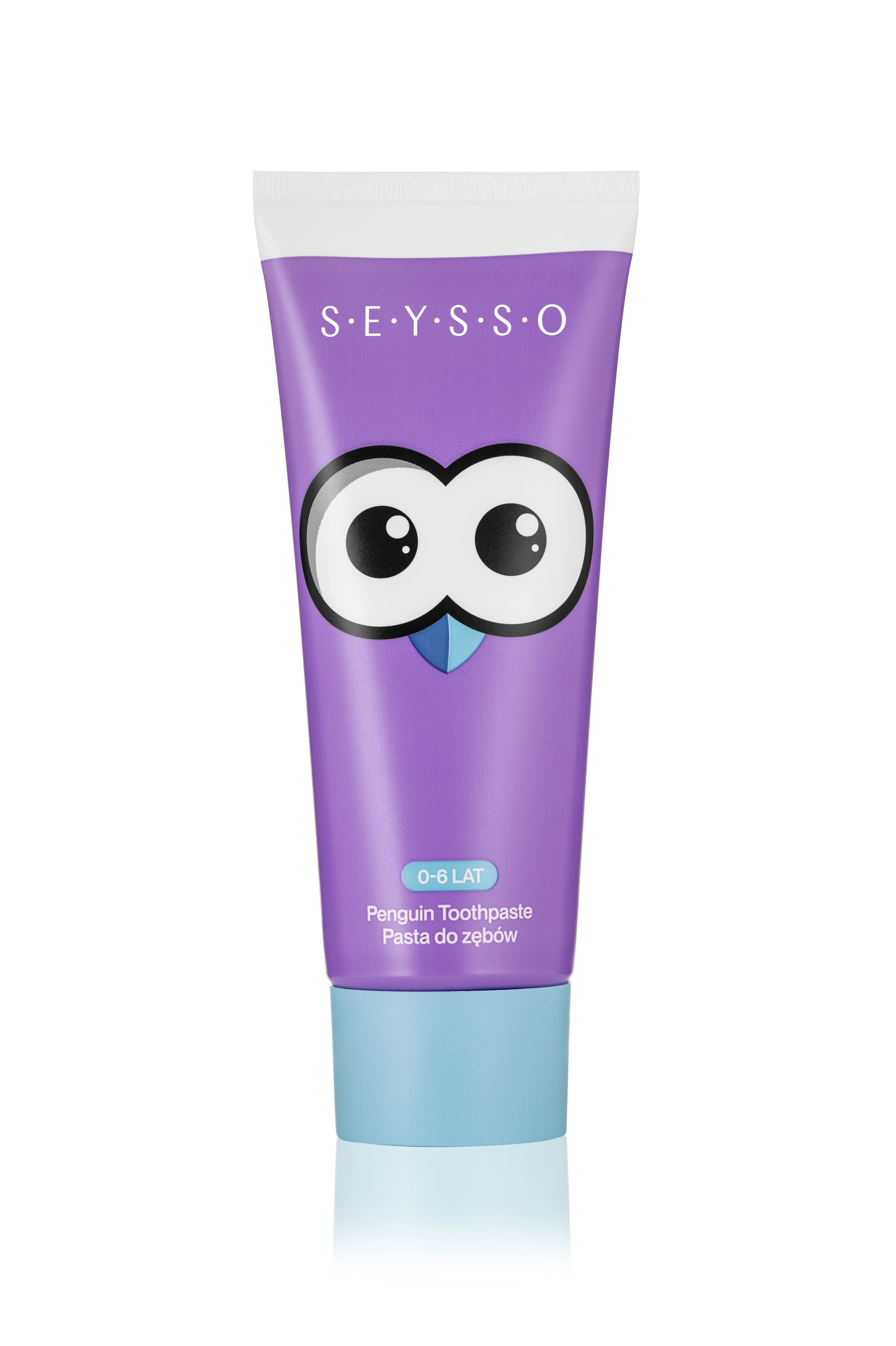 SEYSSO Kids Penguin pasta do zębów dla dzieci 0-6 lat, 75 ml