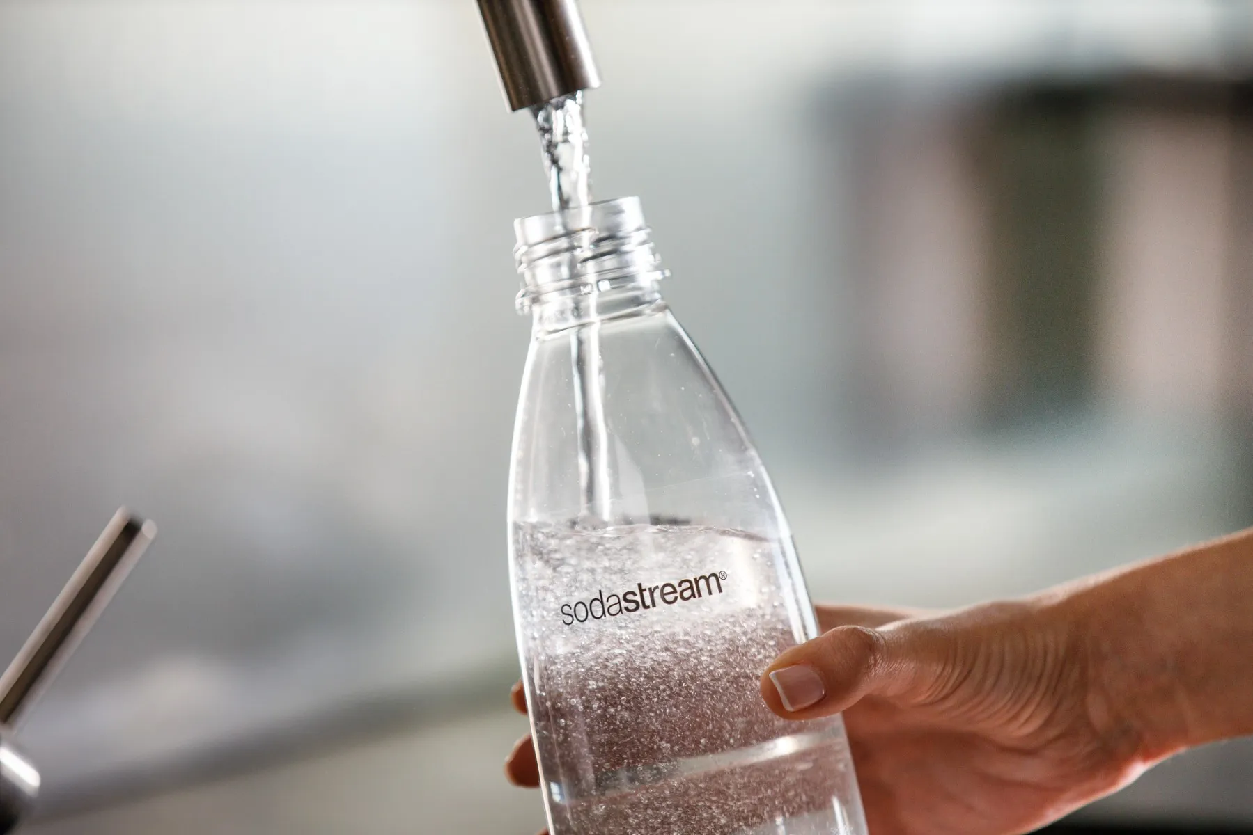 SodaStream butelki na wodę 1 l Fuse Czarne, 2 szt.