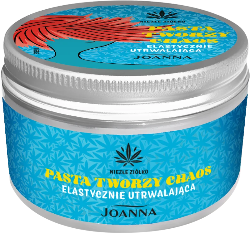 Joanna Niezłe Ziółko Pasta do włosów tworzy chaos - elastyczne utrwalenie, 100 g