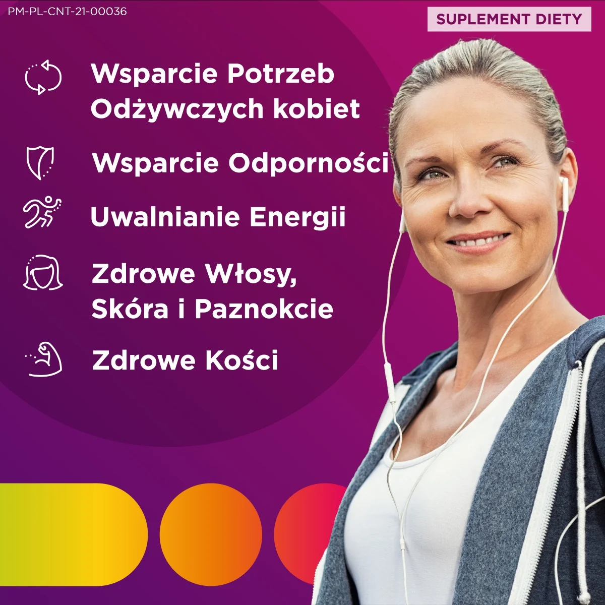 Centrum Ona zestaw witamin i minerałów dla kobiet, 30 tabletek