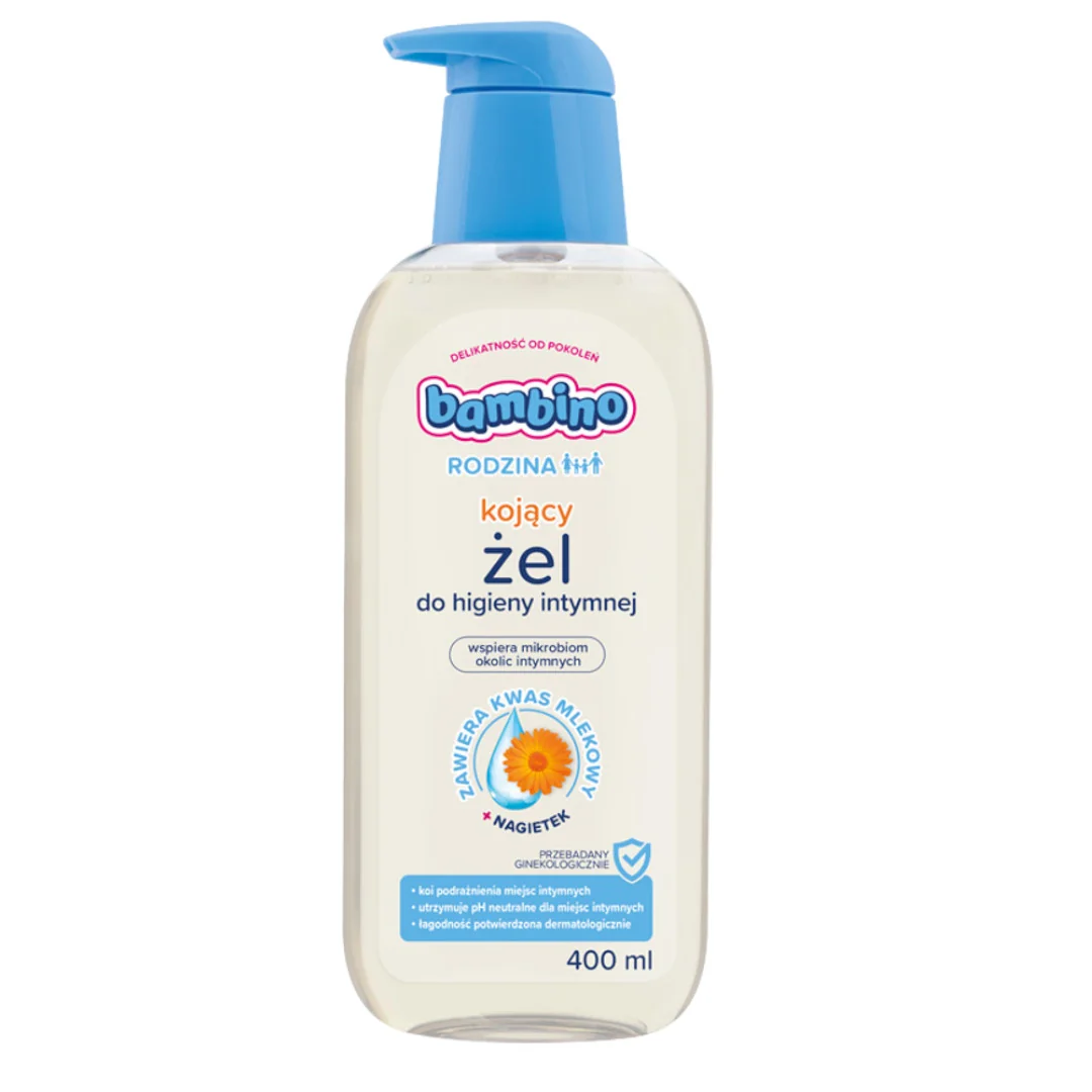 Bambino Rodzina kojący żel do higieny intymnej, 400 ml