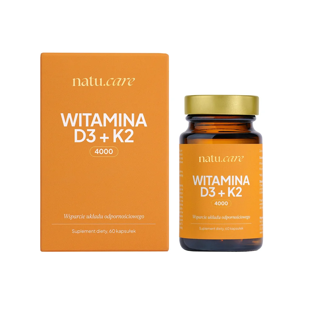 Natu.Care Witamina D3 + K2 60 kapsułek