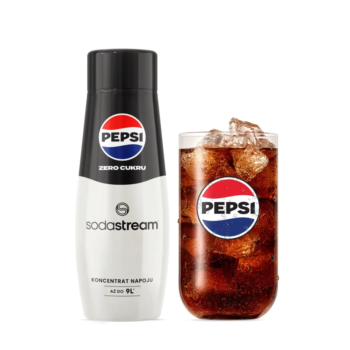 SodaStream syrop Pepsi Max bez cukru do napojów, 440 ml