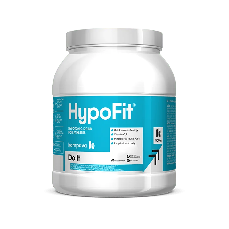 Kompava HypoFit hipotoniczny napój jonowy jabłko-limonka, 500 g
