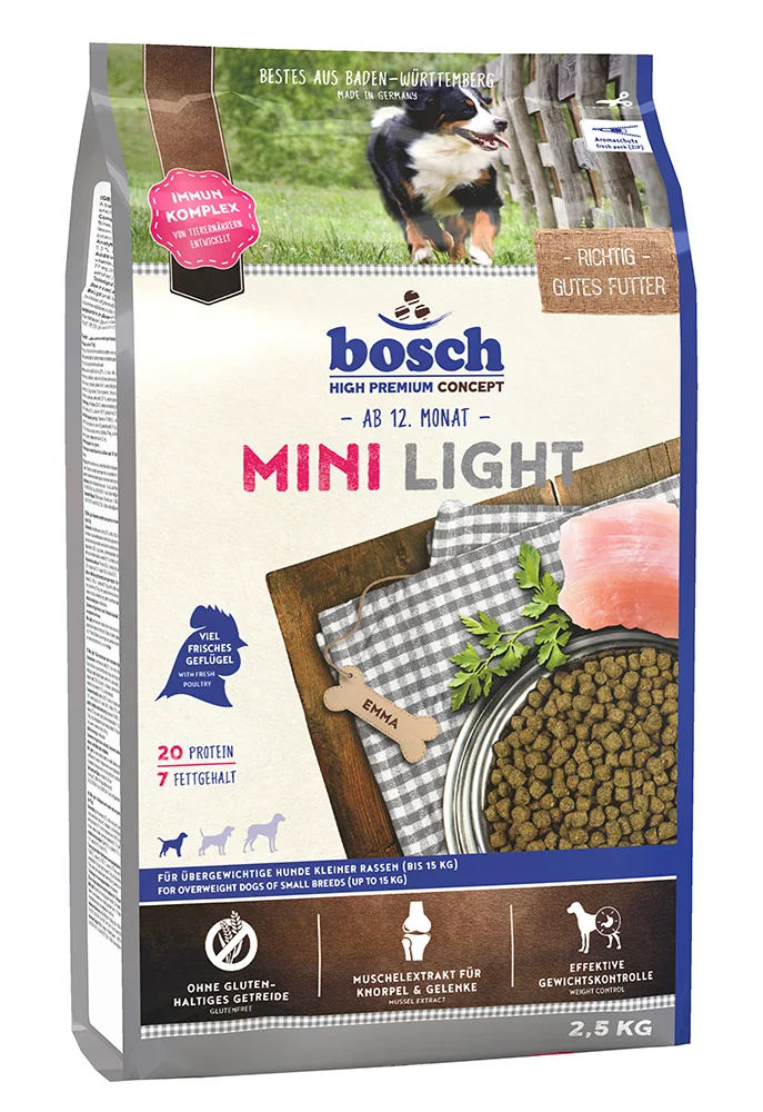 Bosch Mini Adult Light karma dla psów, 2,5 kg