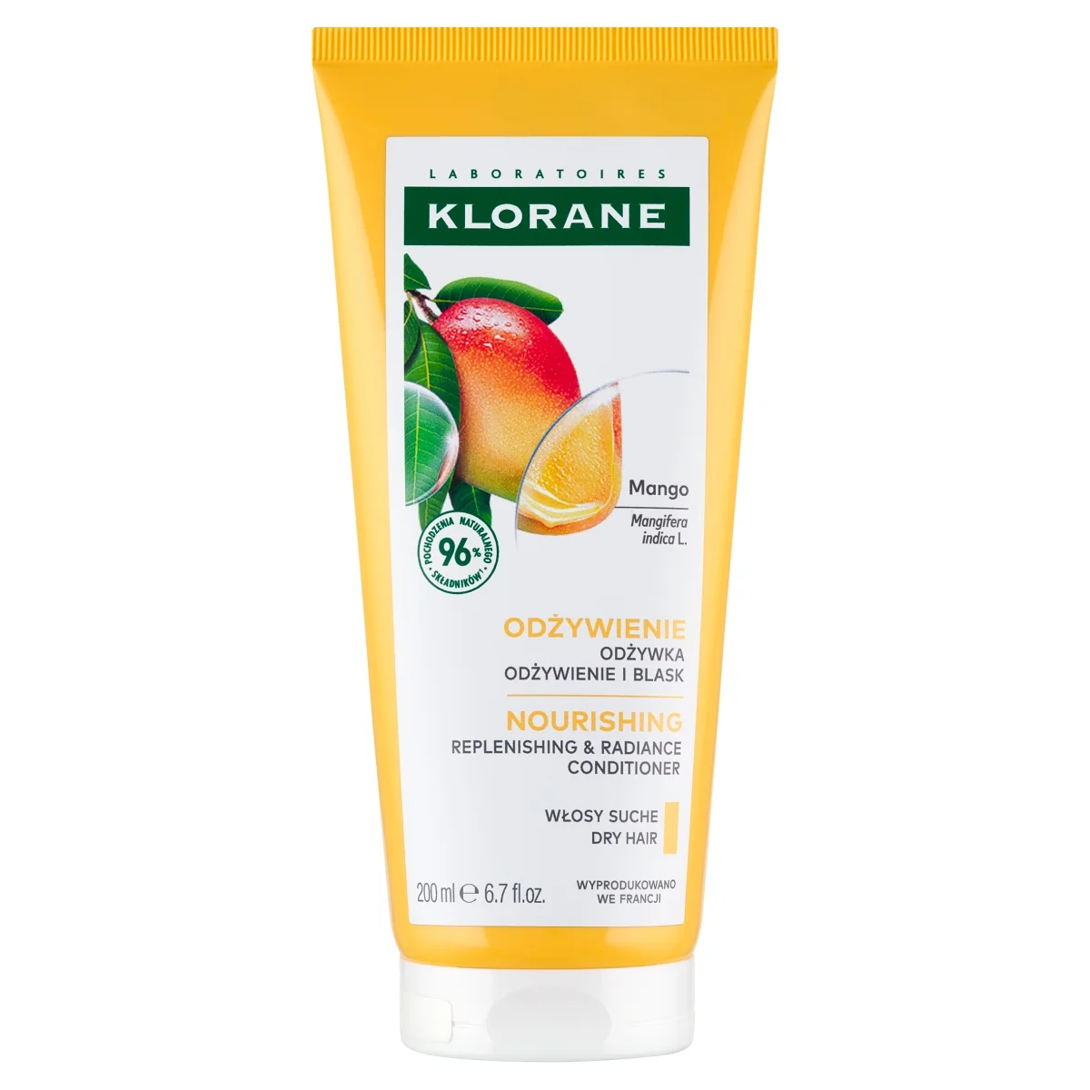 Klorane odżywka z mango, 200 ml
