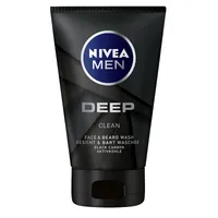 Nivea Men Deep Żel do mycia twarzy i zarostu, 100 ml