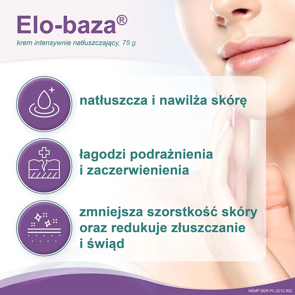 Elo-baza krem intensywnie natłuszczający, 75g 