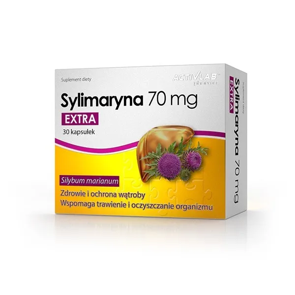 Activlab Pharma Sylimaryna Extra 70mg, suplement diety, 30 kapsułek