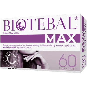 Biotebal Max, 10 mg, 60 tabletek 