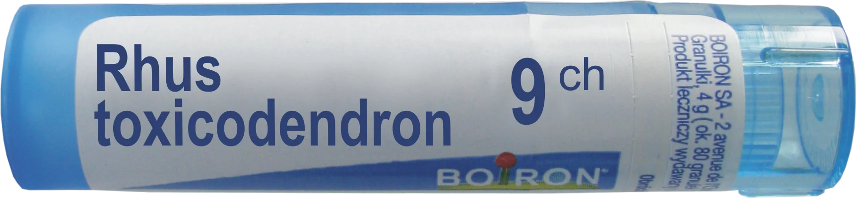 Boiron Rhus Toxicodendron 9 CH granulki, 4 g
