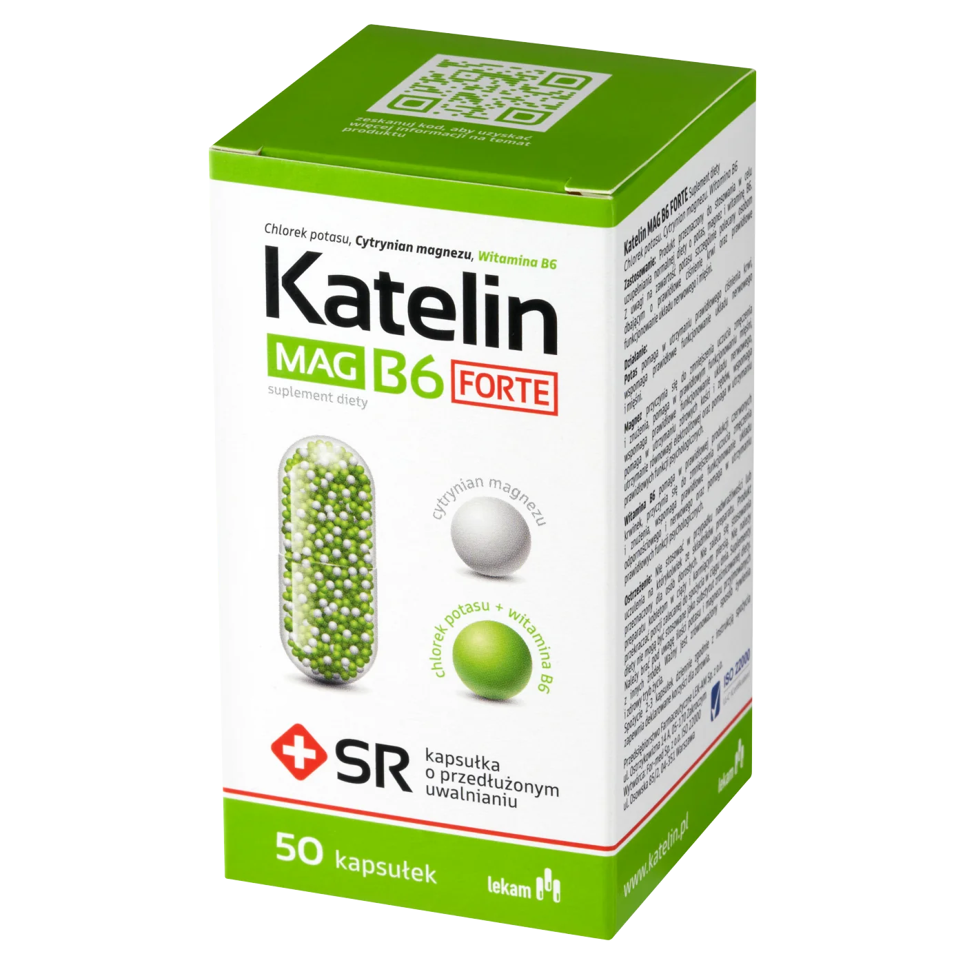 Katelin Mag B6 Forte 50 kapsułek