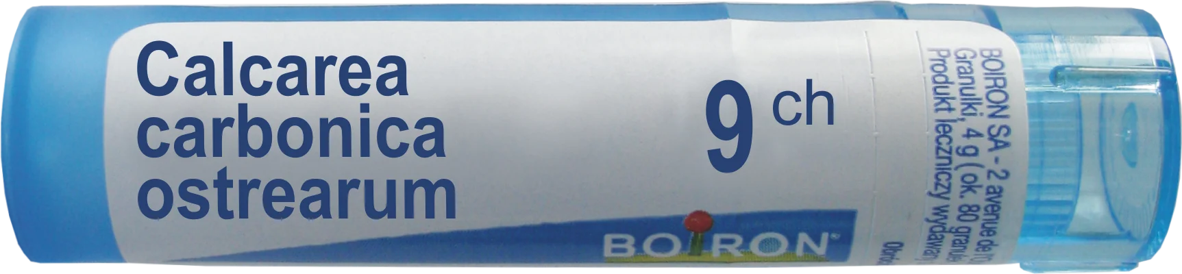 Boiron Calcarea carbonica ostrearum 9 CH, granulki, 4 g
