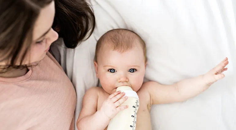 Alergia na białka mleka krowiego u małego dziecka
