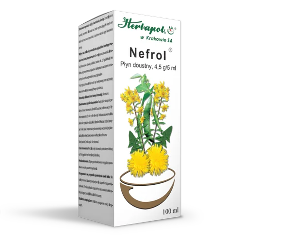Nefrol 4,5 g/5 ml, płyn doustny, 100 ml