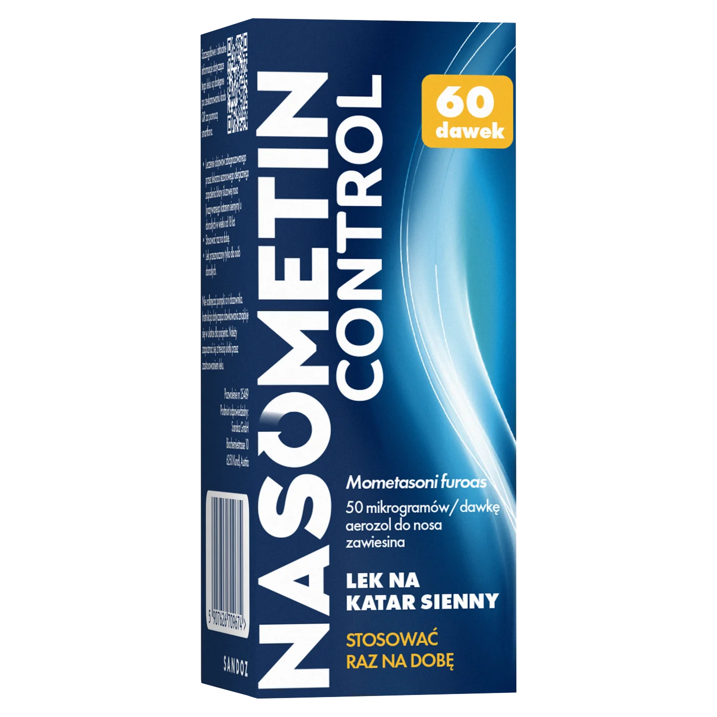 Nasometin Control 0,05mg/dawkę, aerozol do nosa, 10 g
