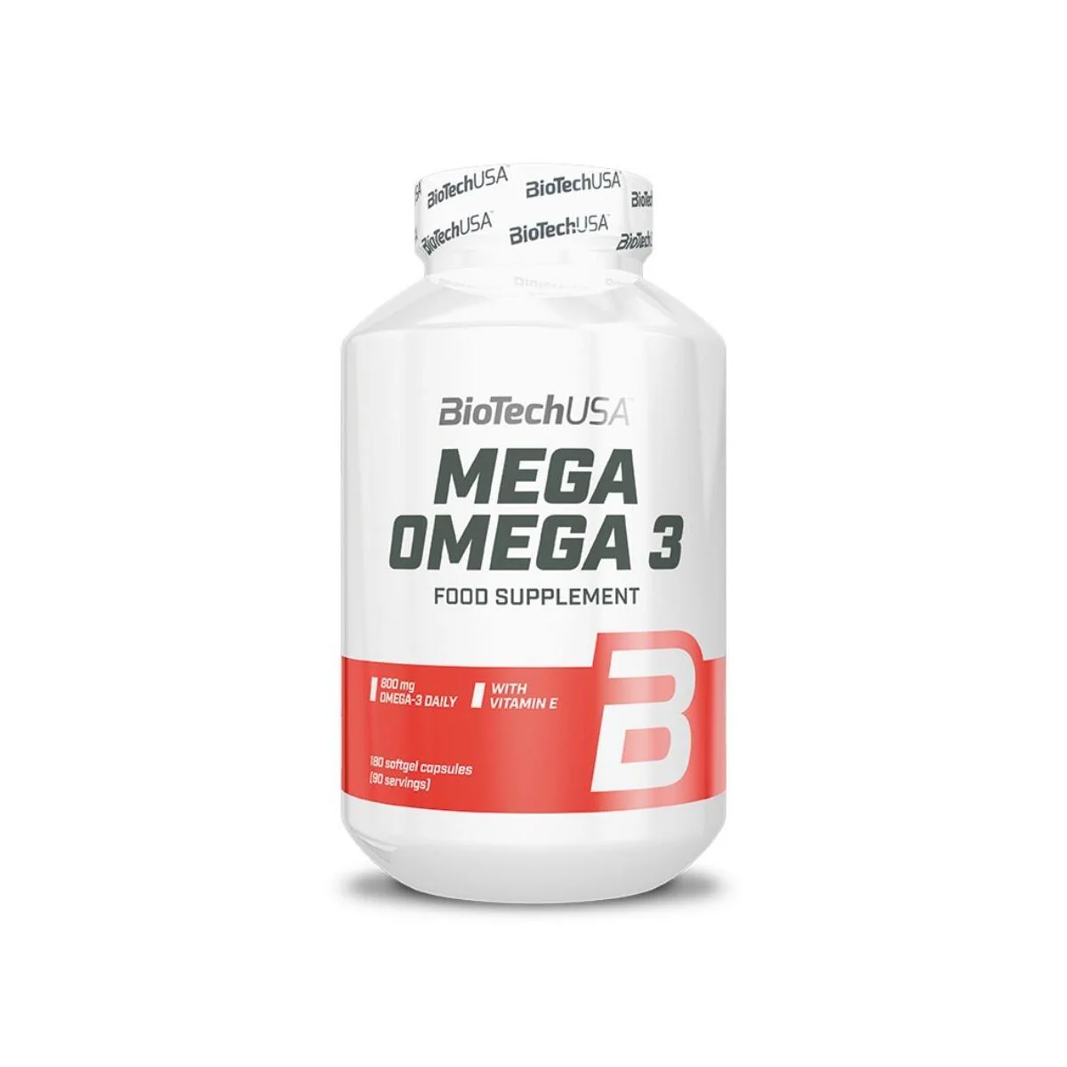 BioTechUSA Mega Omega 3 180 kapsułek