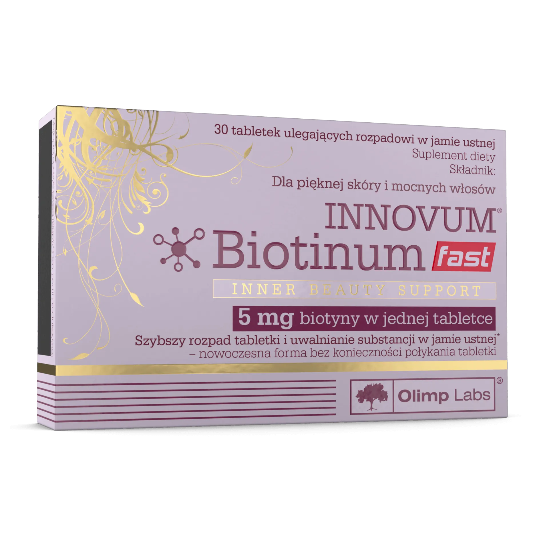 Olimp Innovum Biotinum Fast, suplement diety, 30 tabletek