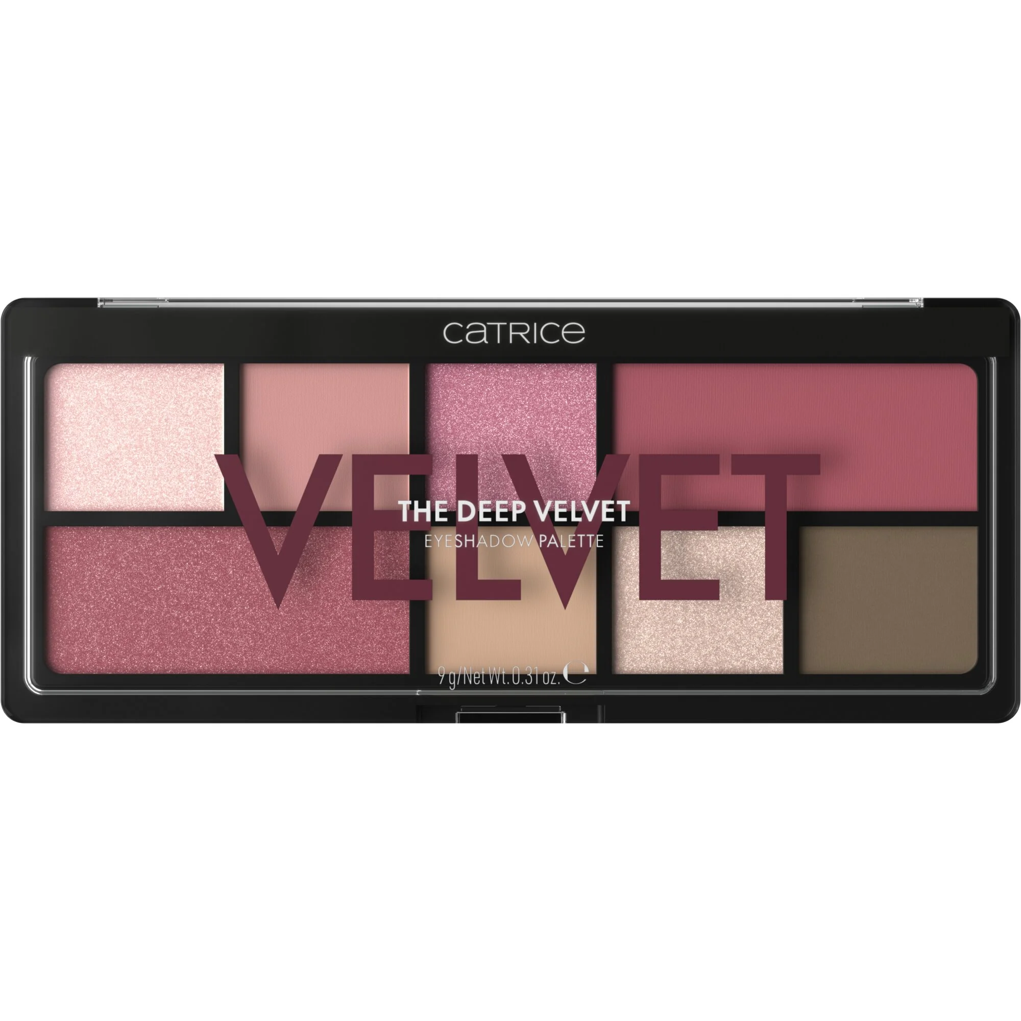 CATRICE The Deep Velvet paleta cieni do powiek, 9 g