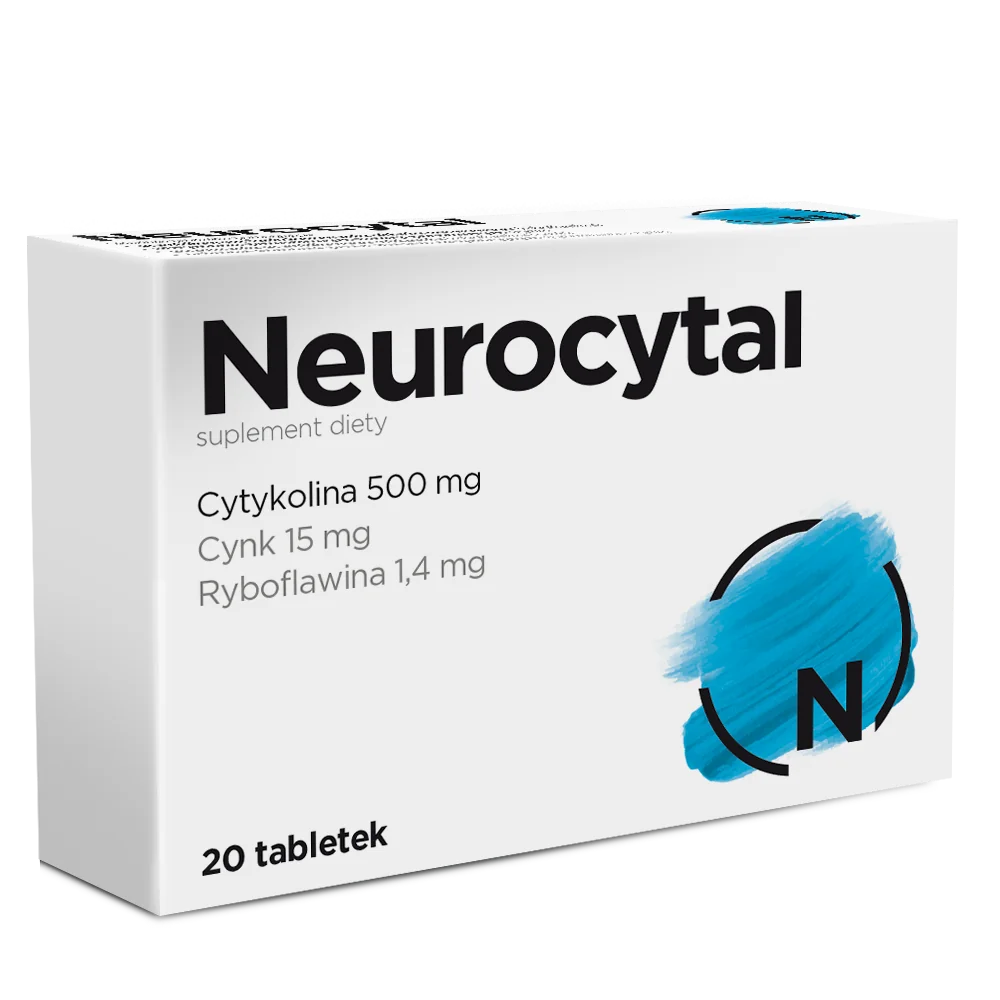 Neurocytal 20 tabletek