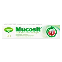 Mucosit, żel do stosowania na dziąsła, 15 g