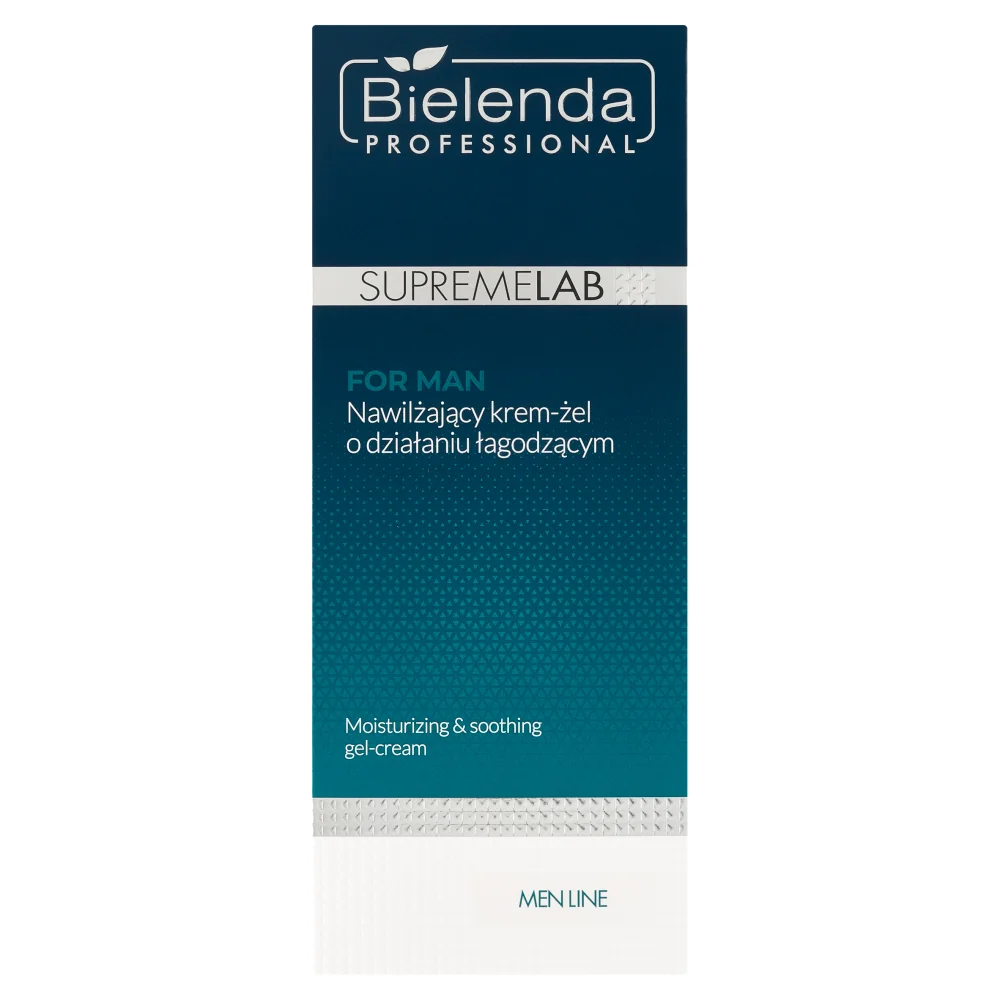 Bielenda Professional SupremeLab For Man nawilżający krem-żel o działaniu łagodzącym, 50 ml