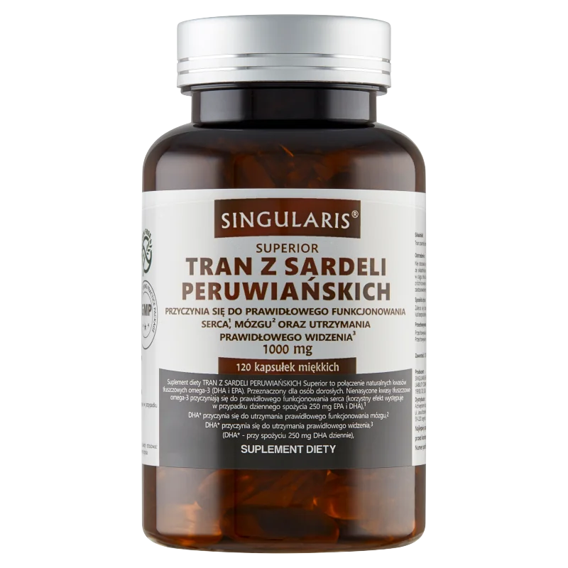 Singularis Superior Tran z sardeli peruwiańskich 120 kapsułek