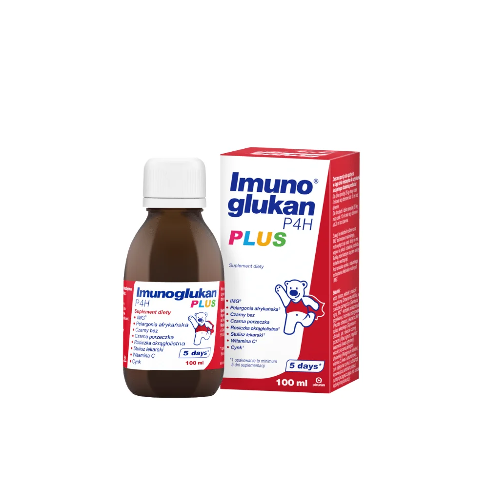 Imunoglukan P4H Plus płyn suplement diety, 100ml