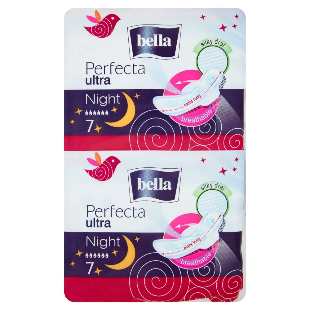 Bella Perfecta Ultra Night, podpaski higieniczne, 14 sztuk