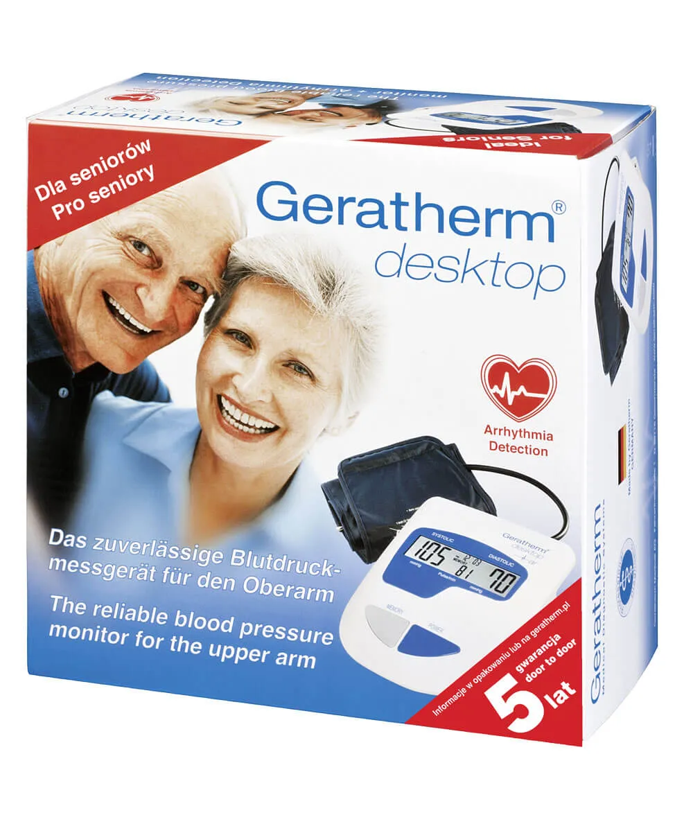 Geratherm Desktop, elektroniczny ciśnieniomierz naramienny 