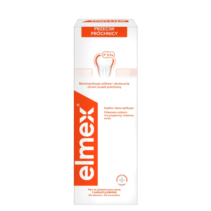 Elmex Przeciw Próchnicy płyn do płukania jamy ustnej, 400 ml