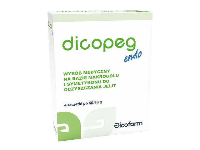 Dicopeg Endo proszek do sporządzania roztworu doustnego, 4 saszetki