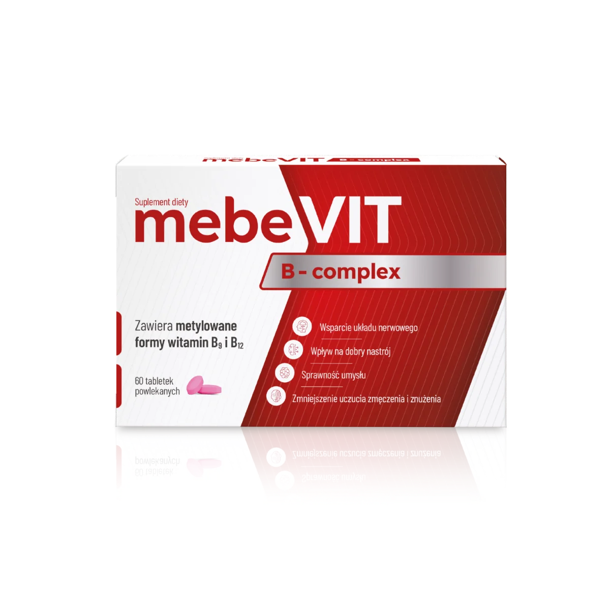 MebeVit B-complex 60 tabletek powlekanych