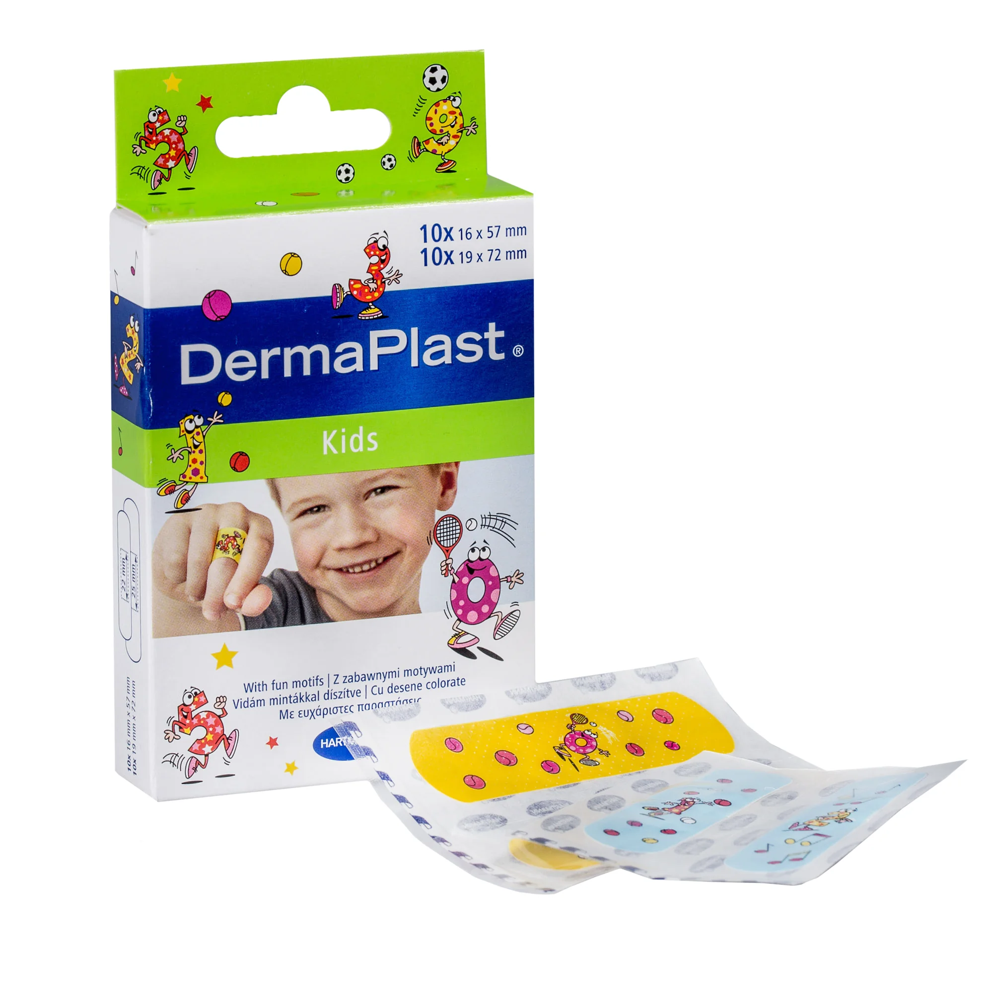 Dermaplast Kids, plastry, 2 rozmiary, 20 sztuk 