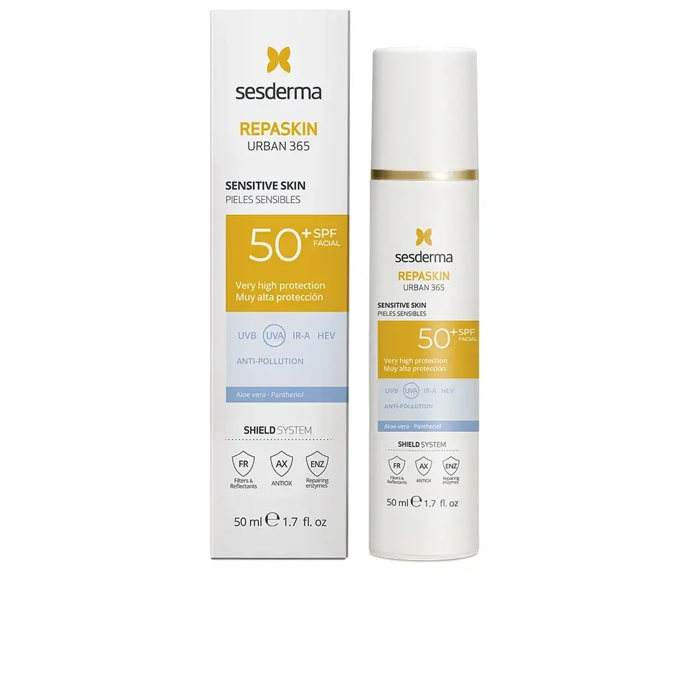 Sesderma Repaskin Urban 365 Skóra Wrażliwa krem do twarzy SPF 50+, 50 ml