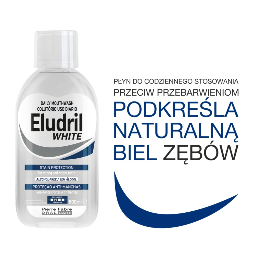 Eludril White płyn do płukania jamy ustnej, 500 ml