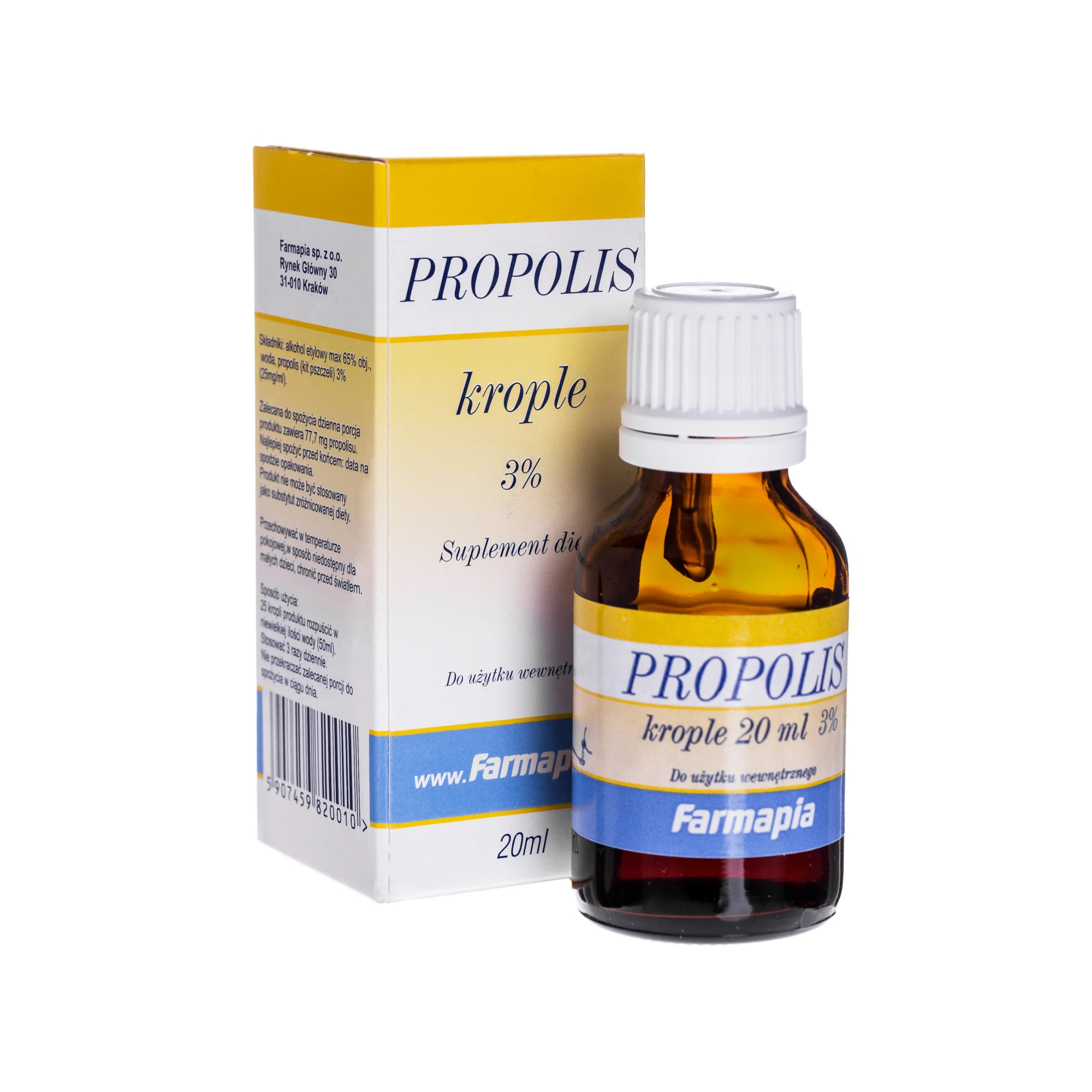 Propolis 3% krople, 20 ml
