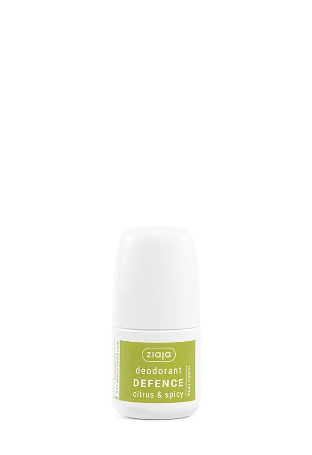 Ziaja Defence citrus & spicy dezodorant, roll-on, 60 ml