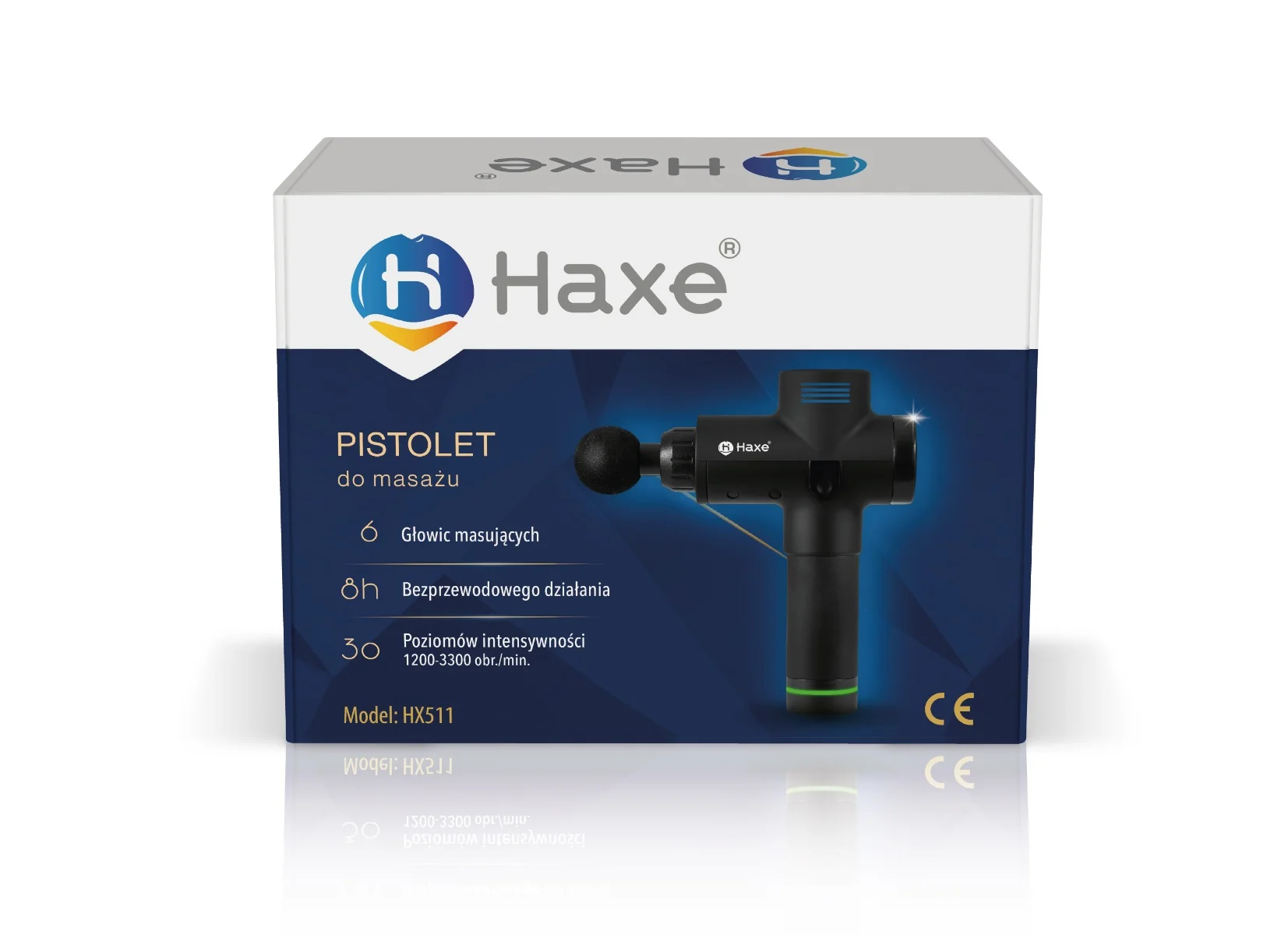 Haxe Pistolet do masażu HX511, 1 sztuka