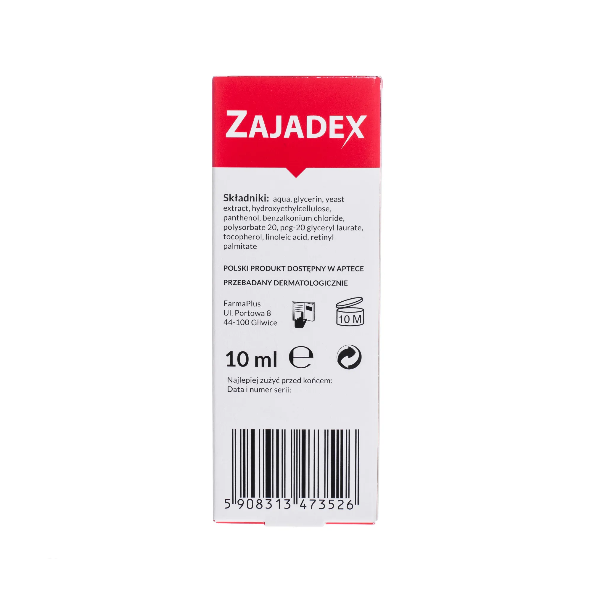 Zajadex, regenerujące serum do ust, 10 ml 