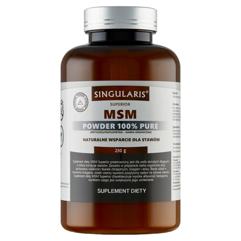 Singularis Superior MSM Powder 100% Pure proszek 250 g
