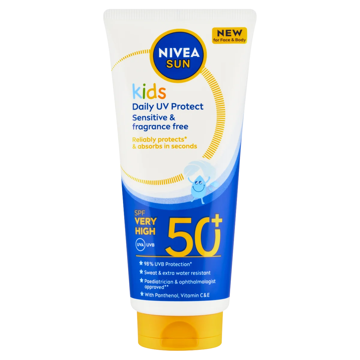 Nivea Sun Kids Daily UV Protect mleczko do opalania dla dzieci SPF 50+, 100 ml