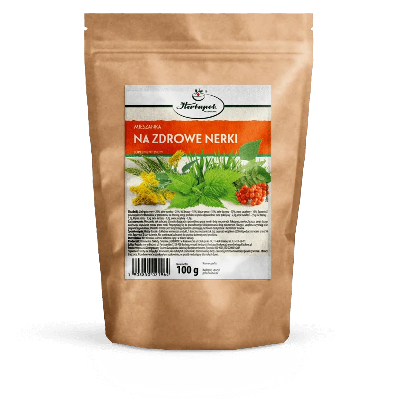 Herbapol Mieszanka NA ZDROWE NERKI mieszanka ziół, 100 g