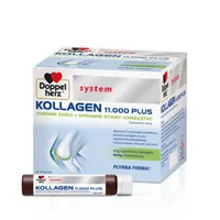 Doppelherz System Kollagen 11.000 Plus, suplement diety, 30 amp po 25ml
