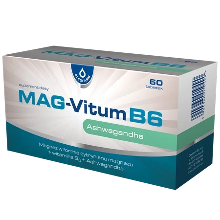 MAG-Vitum B6 Ashwagandha 60 tabletek