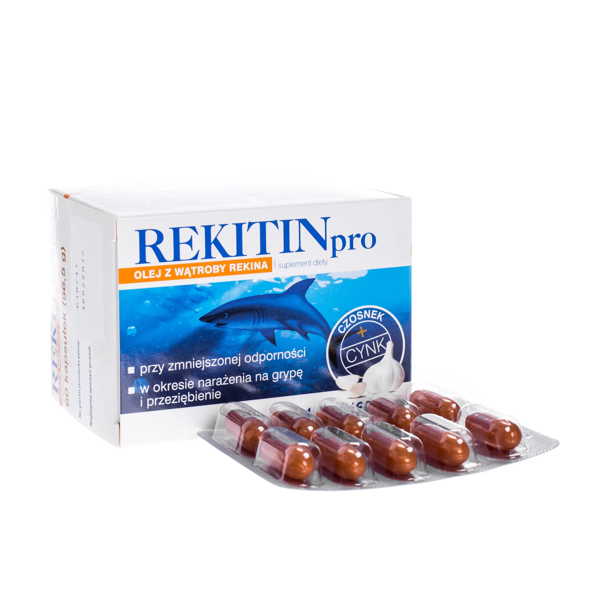 Rekitin Pro, suplement diety, 60 kapsułek